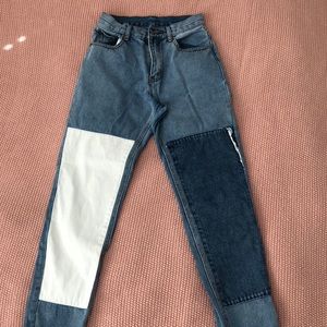 Brandy Melville patch jeans